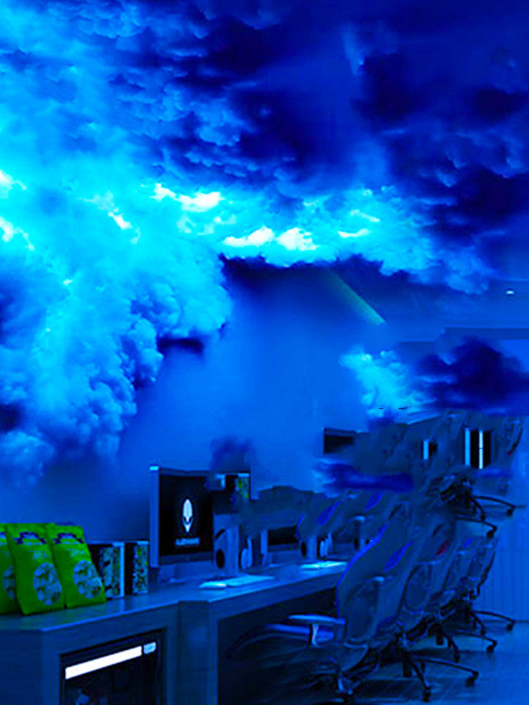 Lightning Cloud Bedroom Decoration Script Kill Wall Bar Gaming Room Background Creative Atmosphere Lighting